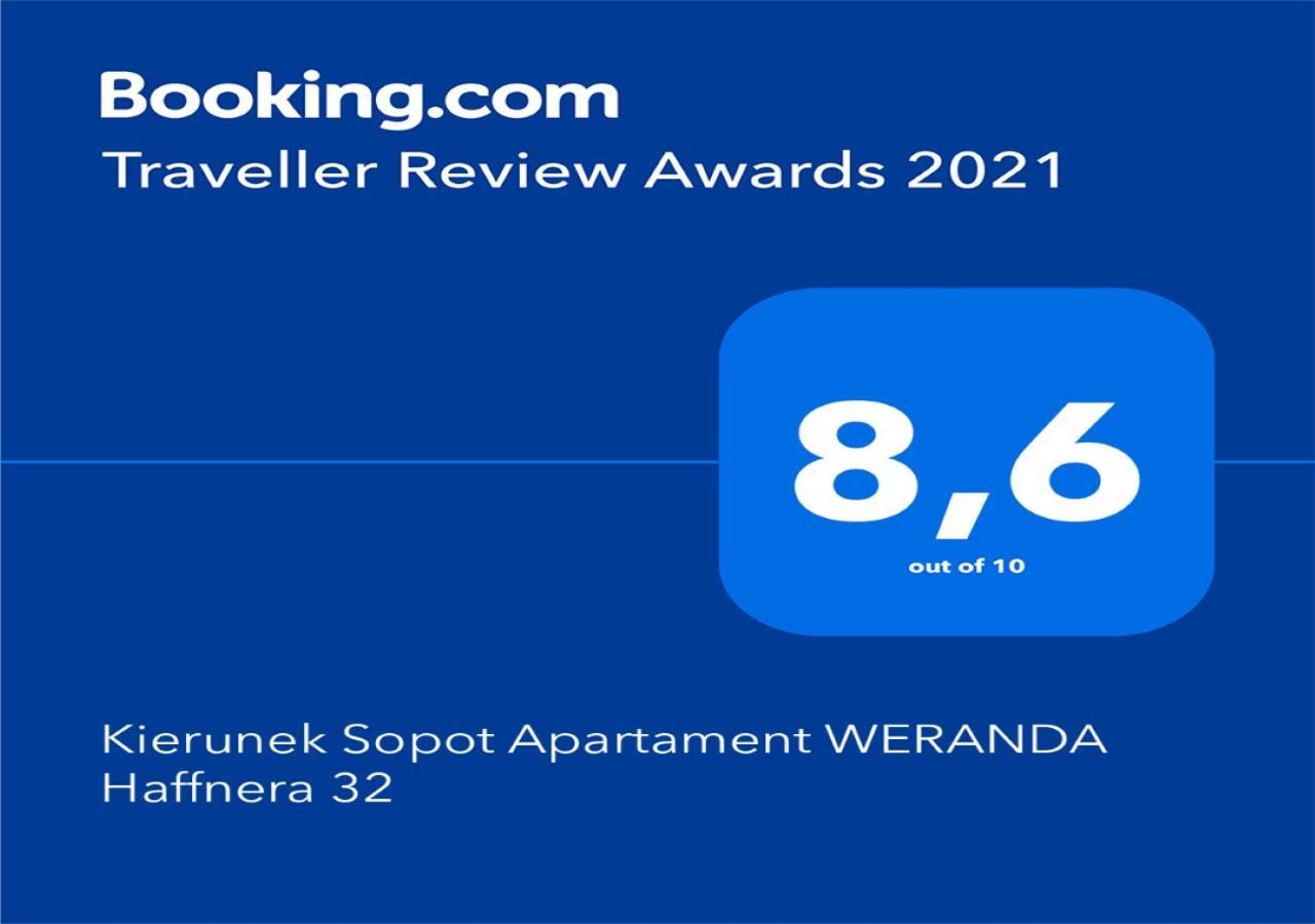 Kierunek Sopot Apartament Weranda Haffnera 32 Buitenkant foto