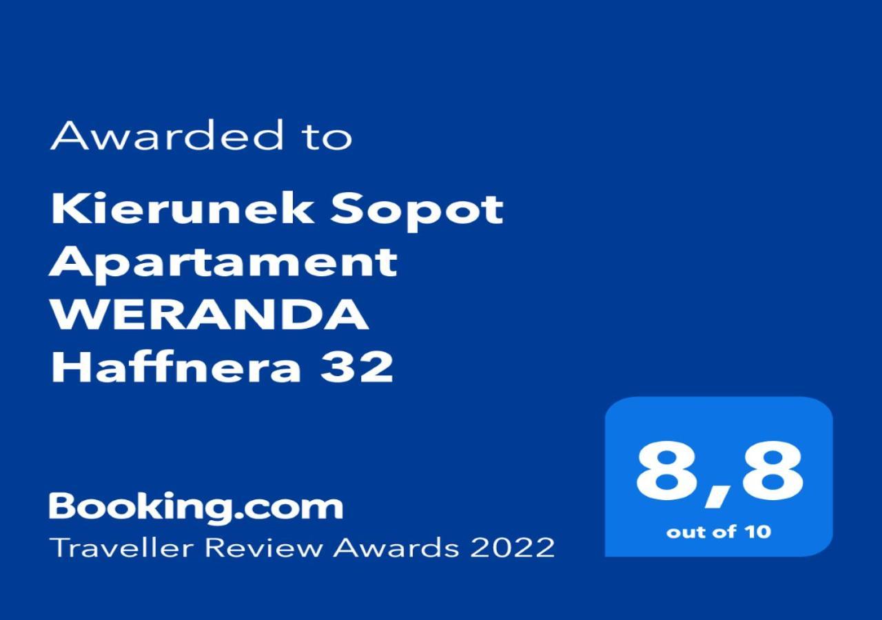 Kierunek Sopot Apartament Weranda Haffnera 32 Buitenkant foto